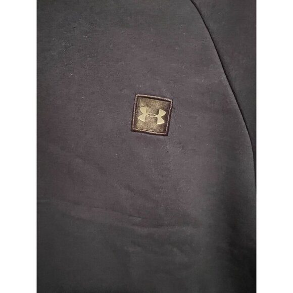 Under Armour Mens Large Crew Neck Sweatshirt Navy Blue NWT - Picture 2 of 5